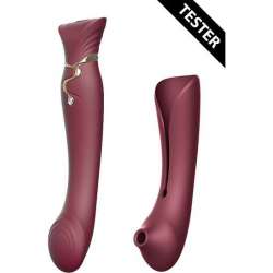 QUEEN SET WINE RED TESTER