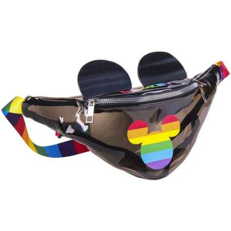 BOLSO RINONERA TRANSPARENTE DISNEY PRIDE MULTICOLOR