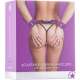 OUCH ESPOSAS AJUSTABLES DE PIEL MORADO