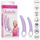 DLB ISABELLE SET DE DILDOS DE SILICONA MORADO