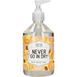 LUBRICANTE ANAL - NEVER GO IN DRY - 500 ML