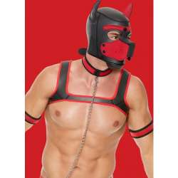 OUCH PUPPY PLAY - PUPPY KIT NEOPRENO - ROJO