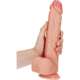 REALROCK PENE REALiSTICO CON TESTiCULOS 10 255 CM