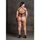 LE DeSIR SHADE LEDA XIII BODY CON ESCOTE CRUZADO Y TIRANTES TALLA GRANDE