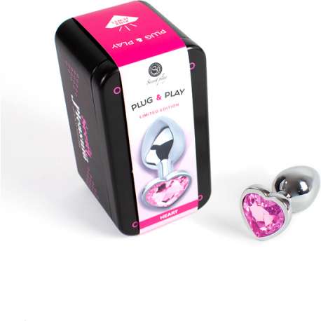 SECRET PLAY PLUG ANAL CORAZoN ROSA