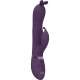 VIVE GADA VIBRADOR CONEJITO TRIPLE ESTIMULACIoN MORADO