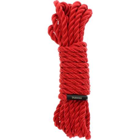 CUERDA DE BONDAGE 5 METROS 7 MM ROJO