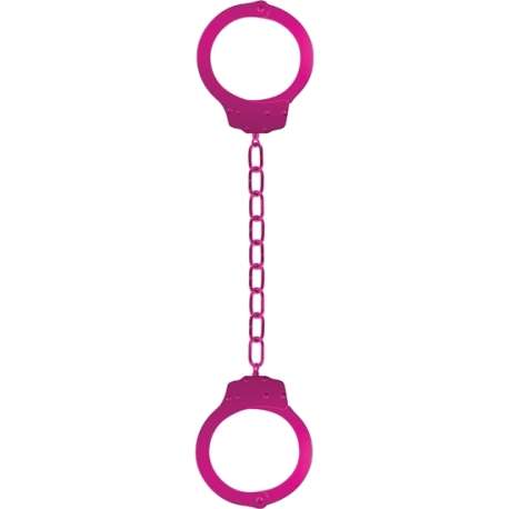 ESPOSAS TOBILLOS DE METAL ROSA