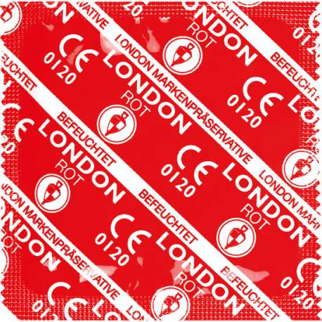 PRESERVATIVOS LONDON RED BOLSA 100 UDS