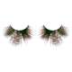 BACI PESTANAS POSTIZAS PLUMAS VERDE